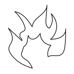 Fire set vector design big pack of flame icon