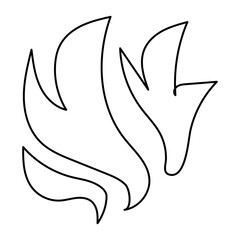 Fire set vector design big pack of flame icon