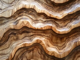 A detailed wooden plank texture with rich grain patterns