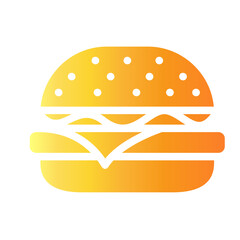 burger Gradient icon