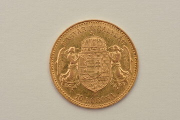 10 Kronen  gold  coin  1907 KB Ungarn Franz Joseph I. (1848-1916) 