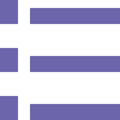 List icon logo design 