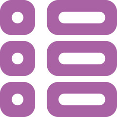 Obraz premium List icon logo design