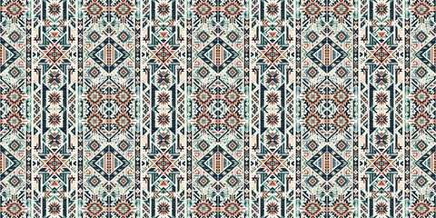 abstract seamless pattern tribal