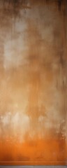 Obraz premium Abstract Ochre and Burnt Orange Wall Texture with Subtle Imperfections, Ideal for Backgrounds or Design Elements