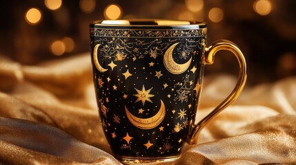 Celestial Mug: A Night Sky on Fine China