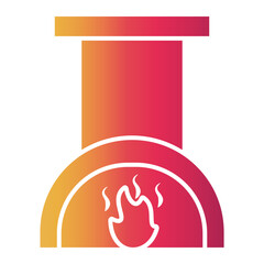 fireplace Gradient icon