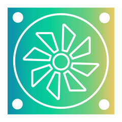 fan Gradient icon