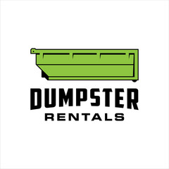 Roll-off dumpster rental services with a masculine style design