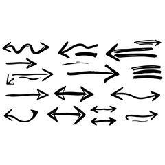 Fototapeta premium vector set of arrows