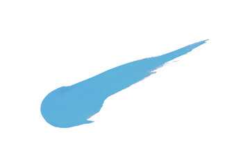 Light blue watercolor background. Artistic hand paint. Isolated on transparent background.
