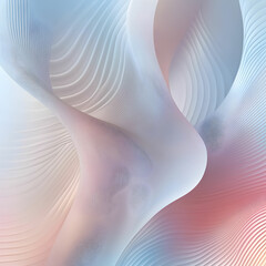 Abstract background with flowing organic lines, soft curves, and natural gradients for a serene, modern design