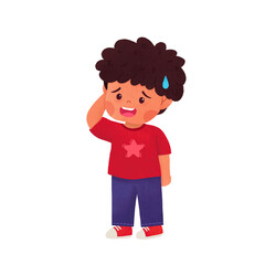 little boy pardon illustration 