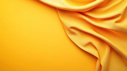 Bright Yellow Microfiber Cloth Texture on Matching Solid Color Background