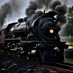 Obraz premium Soot and Exhaust Stains