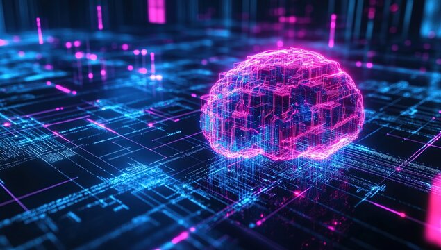 Digital Brain: Exploring the Neural Network's Complex Architecture and Algorithms Visually