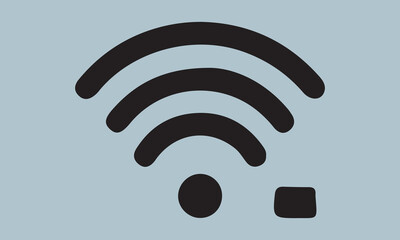 Wifi security icon logo set vector stock illustration wi-fi, cyberspace, global, network, security, service, logotype, web, computer, illustration, black, icon, vector, flat, browser, connection, cont