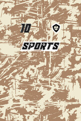 Professional Jersey Design High Resolution Vector Graphics Soccer Basketball Football Esports Abstract Geometric Minimalist Style