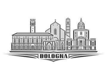 Vector illustration of Bologna © mihmihmal