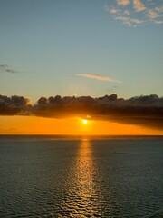 Picture perfect Sunset in Tahiti