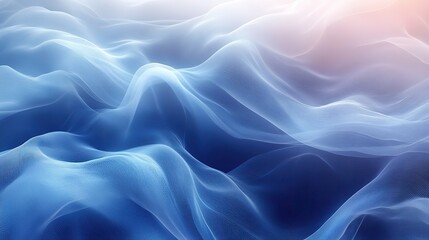 Obraz premium abstract blue wavy line graphic design for web,ppt backgrounds