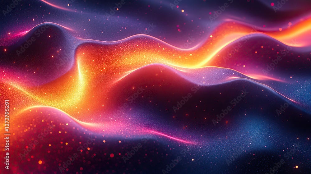 Aufkleber abstract colorful background with lines background with vibrant colors