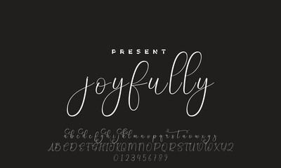 handwrite signature font Calligraphy Logotype Script Brush Font Type Font lettering handwritten