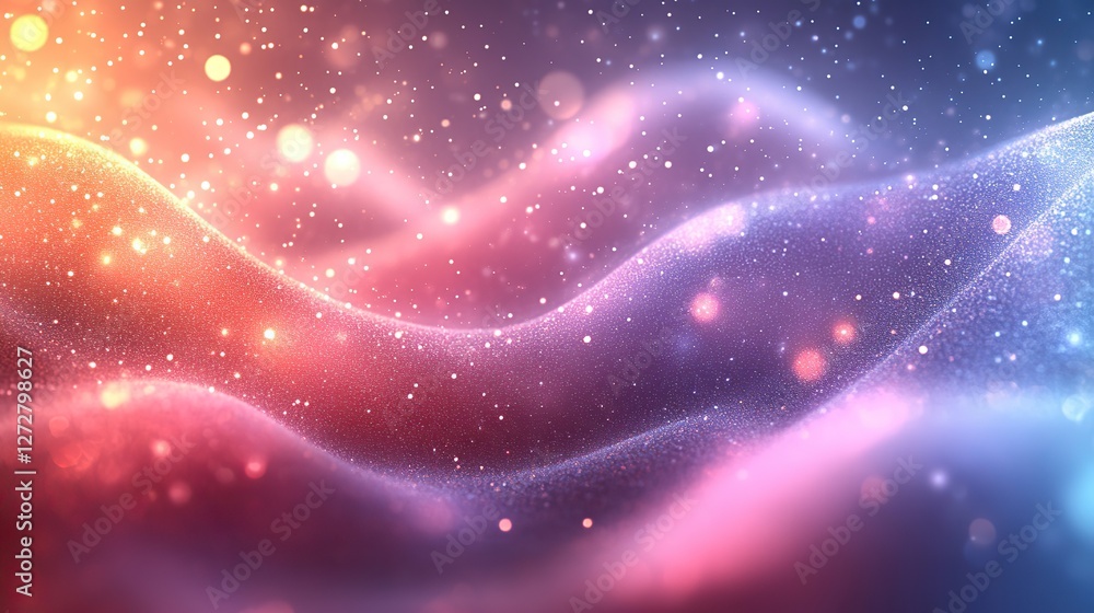 Aufkleber abstract light blur,bokeh effect background with vector defocused sunshine,sparkling lights for fest