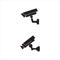 security camera vector illustration