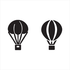 Naklejka premium hot air balloon vector