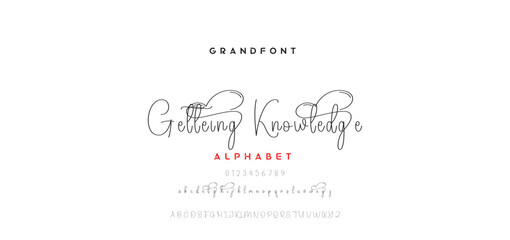 handwrite signature font Calligraphy Logotype Script Brush Font Type Font lettering handwritten