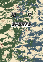 Premium Sports Jersey Modern Aesthetic Athletic Wear Soccer Football Basketball Esports Fashionable Unique Trendy Pattern Vibrant