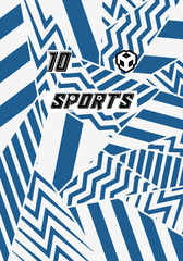 Fototapeta premium Premium Sports Jersey Modern Aesthetic Athletic Wear Soccer Football Basketball Esports Fashionable Unique Trendy Pattern Vibrant
