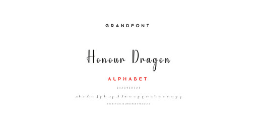 signature Font Calligraphy Logotype Script Brush Font Type Font lettering handwritten