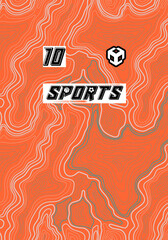 High Impact Sports Jersey Customizable Team Wear Soccer Basketball Football Esports Bold Graphics Abstract Modern Stylish Apparel