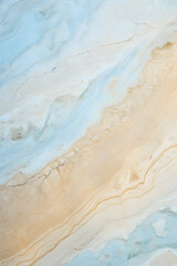 Beautiful travertine in a light blue texture poster background