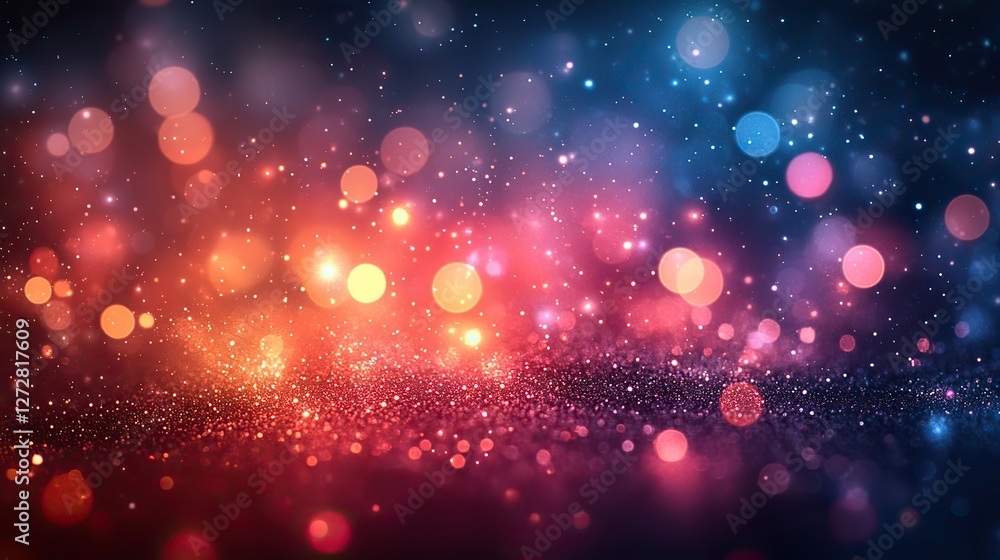 Poster beautiful overlay bokeh light texture for enhancing visual aesthetics in photography,design projects