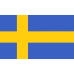 Sweden flag. Flag of Sweden