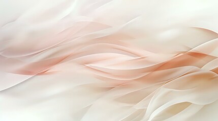 Fototapeta premium Abstract Peach and White Wave Background