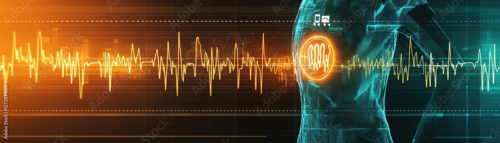 Poster monitoring real-time health with ai-powered wearable devices in personal environments represented by