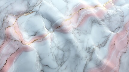 Abstract Pink and Gold Marble Texture Background