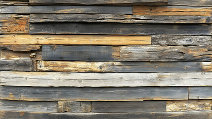 Rustic reclaimed wood wall texture background