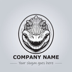 Crocodile logo design vector illustration