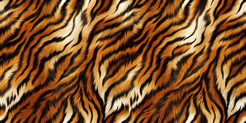 Abstract Tiger Stripe Pattern: Brown, Black, & White Fashion & Home Decor Design
