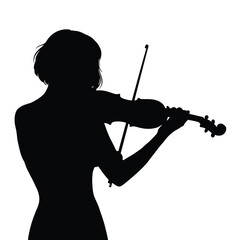 Fototapeta premium girl with violin