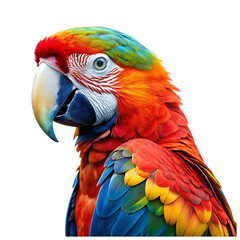 Obraz premium Macaws bird on transparent background