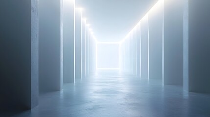 Minimalist Abstract Luxury Background with Smooth Gradient Monochrome Tones and Subtle Soft Blur Effects