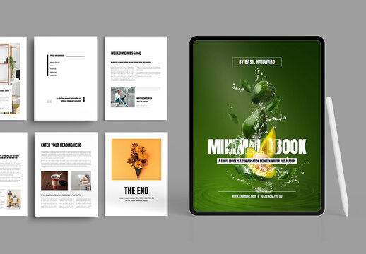 Minimal Ebook Layout