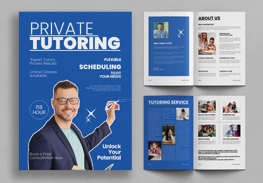 Tutoring Brochure Template