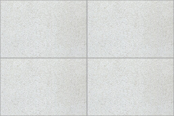 Quartz black and white square seamless ceramic mosaic tile and pattern useful as background or texture